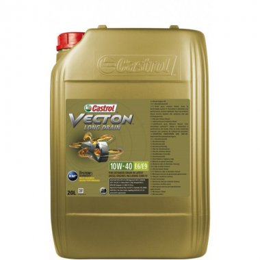 Motorový olej Castrol VECTON Long Drain E6/E9 10W-40, 20L