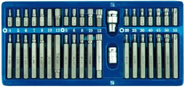 Vorel sada bitů 40 ks crv box TO-66400