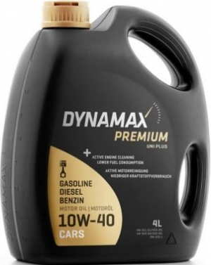 Motorový olej Dynamax Premium UNI Plus 10W-40, 4L