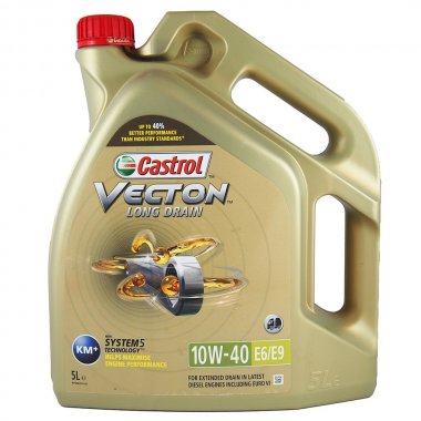 Motorový olej Castrol VECTON Long Drain E6/E9 10W-40, 5L