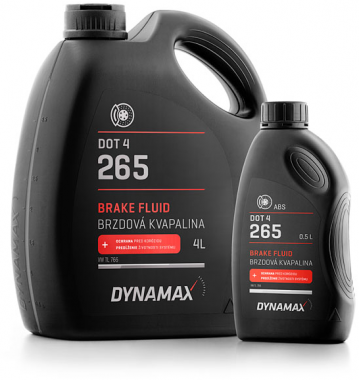 Brzdová kapalina Dynamax 265 DOT4, 1L