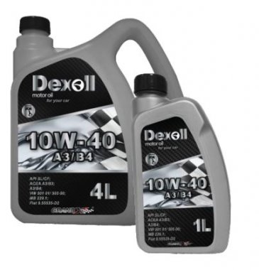 Motorový olej Dexoll 10W-40 A3/B4, 4L