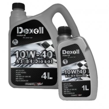 Motorový olej Dexoll A3/B4 Diesel 10W-40, 4L