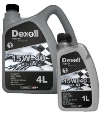 Motorový olej Dexoll A3/B4 15W-40, 1L