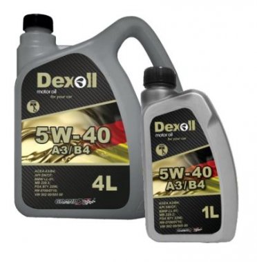 Motorový olej Dexoll A3/B4 5W-40, 1L