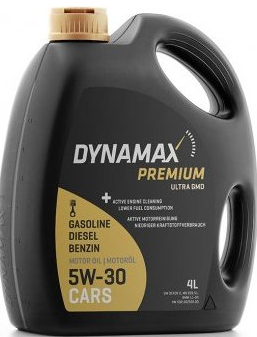 Motorový olej Dynamax Premium Ultra GMD 5W-30, 4L