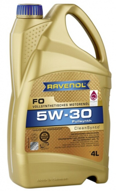 Motorový olej Ravenol FO CleanSynto® 5W-30, 5L