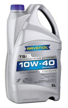 Motorový olej Ravenol TSi CleanSynto® 10W-40, 5L
