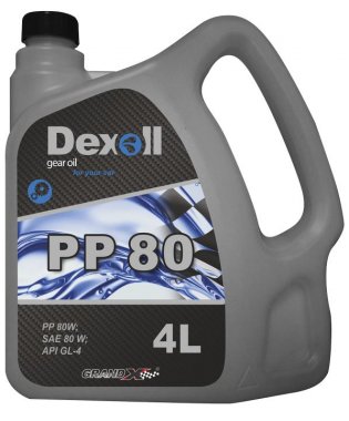 Převodový olej Dexoll PP GL-4 80W, 4L