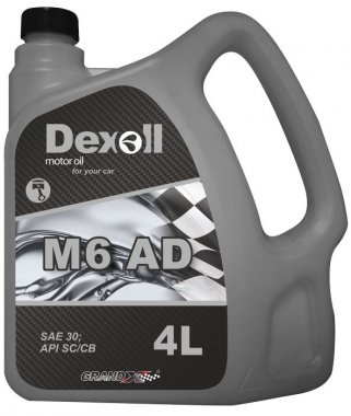 Motorový olej Dexoll M6 AD, 4L