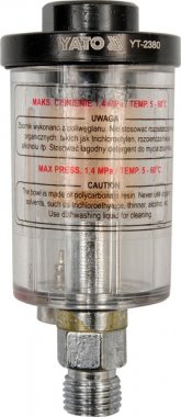 Yato Filtr vzduchu 1/4", max 1,4MPa