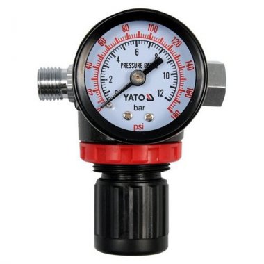 Yato Regulátor tlaku vzduchu 1/4", max. 1,2MPa