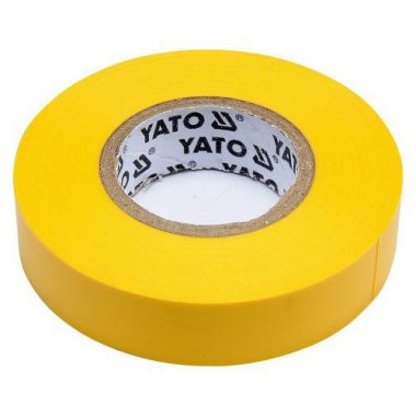 Yato Izolační páska elektrikářská PVC 15mm / 20m žlutá