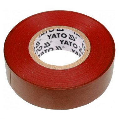 Yato Páska izolační 19 x 0,13 mm x 20 m červená