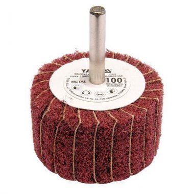 Yato Kotouč lamelový radiální 50x30 P-100 s hřídelí 6 mm