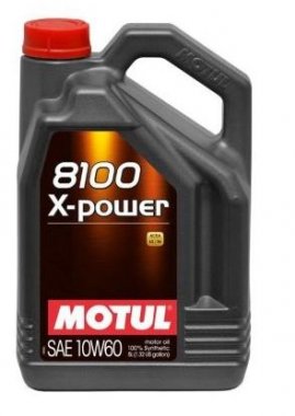 Motorový olej Motul 8100 X-Power 10W-60, 5L