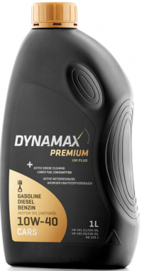 Motorový olej Dynamax Premium UNI Plus 10W-40, 1L