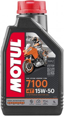 Motorový olej Motul 15W-50 7100 4T, 1L