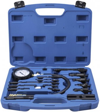 QUATROS Kompresiometr, tester komprese diesel (16ks) QS30196