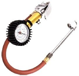 QUATROS Pistole s manometrem 15 Bar QS94689