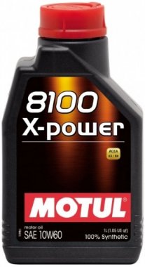 Motorový olej Motul 8100 X-POWER 10W-60, 1L
