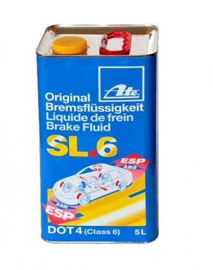 Brzdová kapalina ATE SL.6 DOT 4, 5L