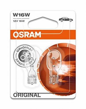 Žárovka Osram W16W, ORIGINAL 921-02B