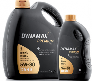 Motorový olej Dynamax Premium Ultra F 5W-30, 5L