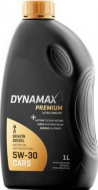 Motorový olej Dynamax Premium Ultra LongLife 5W-30, 1L