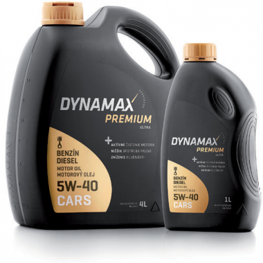 Motorový olej Dynamax Premium Ultra 5W-40, 5L