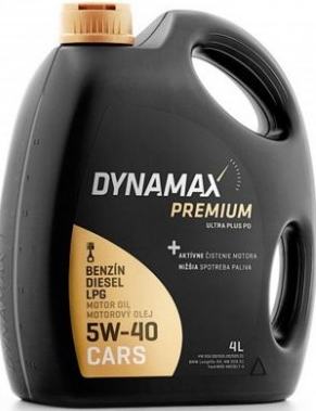 Motorový olej Dynamax Premium Ultra Plus PD 5W-40, 4L