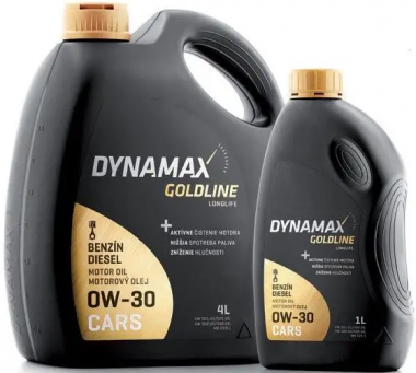 Motorový olej Dynamax Goldline LongLife 0W-30, 4L