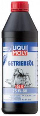 Převodový olej Liqui Moly Getriebeöl GL5 75W-80, 1L