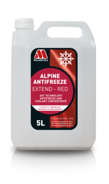 Chladící kapalina Millers Oils Alpine Antifreeze Extend Red, 5L