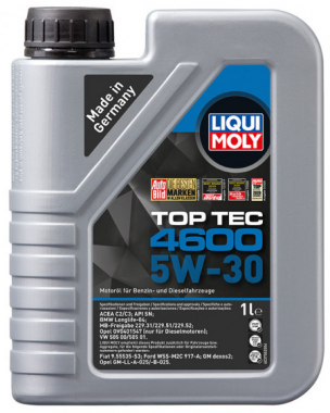 Motorový olej Liqui Moly Top Tec 4600 5W-30, 1L