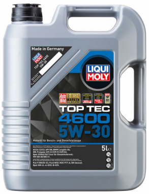 Motorový olej Liqui Moly Top Tec 4600 5W-30, 5L