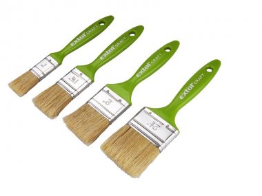 EXTOL CRAFT štětce ploché, sada 4ks, 25-38-50-63mm, 91510