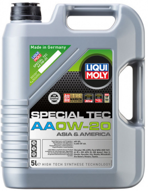 Motorový olej Liqui Moly Special Tec AA 0W-20, 5L