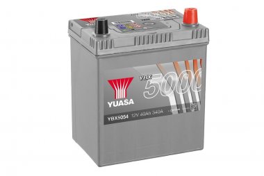 Autobaterie Yuasa YBX5000 12V, 40Ah, 340A, YBX5054, pravá