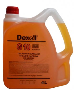 Chladicí kapalina Dexoll Antifreeze G10, 4L