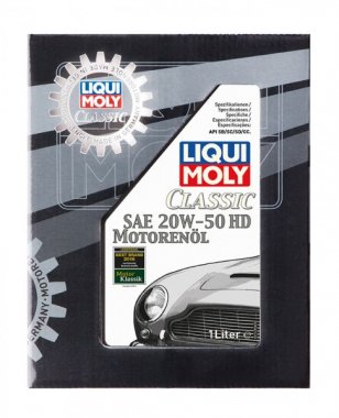 Motorový olej Liqui Moly Classic Motorenöl HD 20W-50, 1L