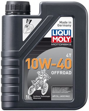 Motorový olej Liqui Moly Motorbike 4T Offroad 10W-40, 1L