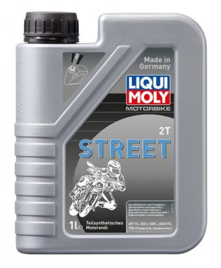 Motorový olej Liqui Moly Motorbike 2T Street, 1L