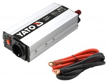 Měnič napětí 12/230V 800W Yato YT-81491