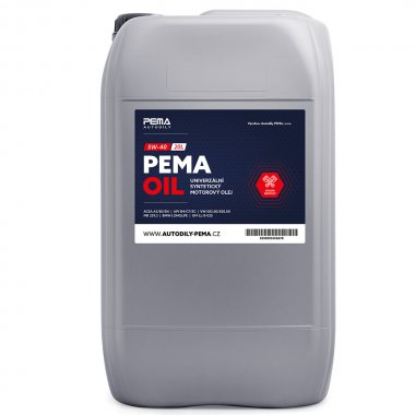 Motorový olej PEMA 5W-40, 20L