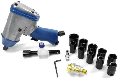 Pneumatický rázový utahovák 1/2" - 17ks sada MAR-POL M80500